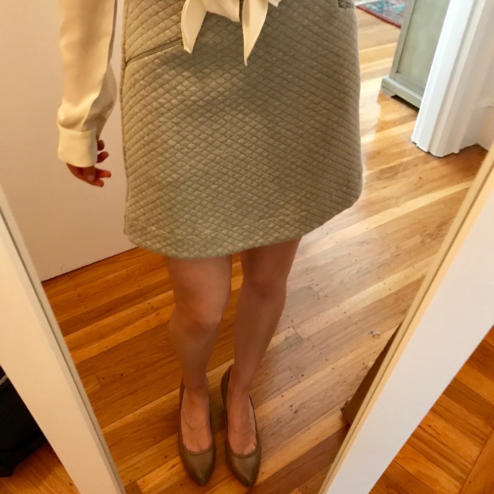 Quilted A-Line Skirt - Marine Layer